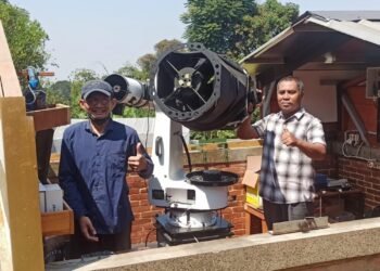 DPD LDII Kotabaru Utus Tim Ikuti Pelatihan Teleskop di Observatorium Imah Noong Lembang