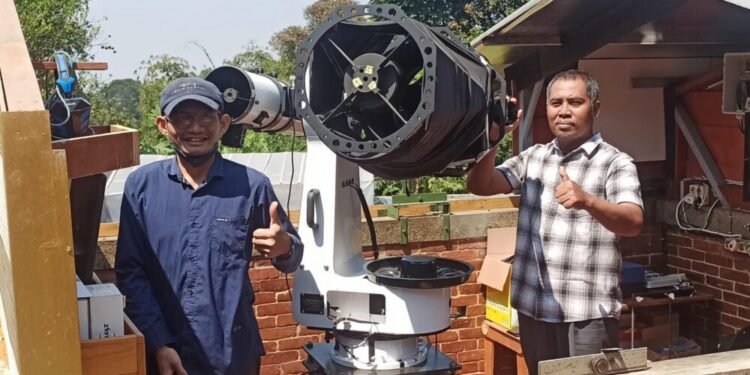 DPD LDII Kotabaru Utus Tim Ikuti Pelatihan Teleskop di Observatorium Imah Noong Lembang