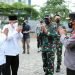 Panglima TNI, Marsekal Hadi Thahjanto bersama Kepala Kepolisan RI (Kapolri), Listyo Sigit Prabowo kembali meninjau lokasi vaksinasi di Pondok Pesantren Minhaajurosyidin.