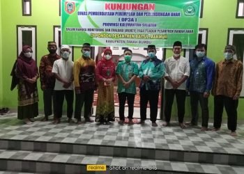 Ponpes Binaan LDII di Tanah Bumbu Terima Kunjungan DP3A Kalsel