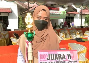 Remaja Putri LDII Tabalong Ini Raih Juara II Inovasi Teknologi Tepat Guna