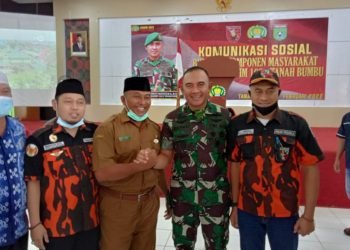 LDII Tanah Bumbu Hadiri Silaturahim dan Komunikasi Sosial Kodim 1022