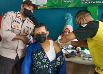 Dukung Percepatan Vaksinasi Booster, LDII Kota Banjarbaru Gelar Vaksin Massal