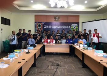 Bekali Ilmu Pelatih, Forsgi Kalsel Gelar  Coaching Clinic