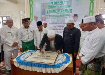 Bupati Tanah Bumbu Resmikan Ponpes Baitul Makmur