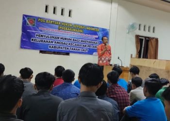LDII Tala kerjasama dengan POSBAKUMADIN Pelaihari Adakan Penyuluhan Hukum Bagi Muda-Mudi