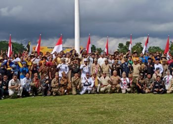 DPW LDII Kalsel Ikuti Upacara Hari Pahlawan Bersama Gubernur