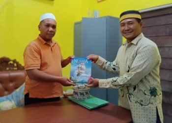 Audensi dengan Kades, PAC LDII Gunung Ulin Laporkan Kegiatan Bulanan