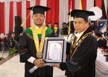 Ketua DPD LDII Tala Jadi Wisudawan Terbaik Magister Peternakan