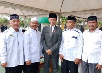 Pengurus DPD LDII Tanah Bumbu Hadiri Upacara Peringatan HAB ke 77