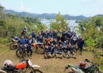 Bangun Komunitas Trail, Pemuda LDII Tala Akrabkan Pemuda Desa