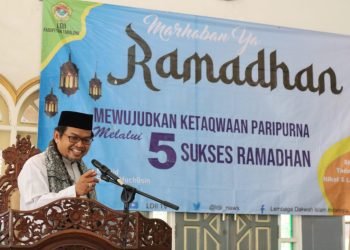 Ketua FKUB Tabalong, KH Ahmad Surkati : “Gapai Pintu Surga dengan 5 Sukses Ramadhan”