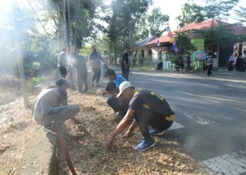 LDII HSU Kerja Bhakti Tanam Pohon dan Bersihkan Lingkungan