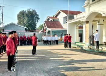 Peringatan HUT RI di Ponpes Al Hidayah Banjarbaru, Ini Pesan Inspektur Upacara