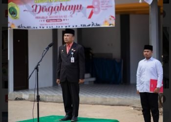 Ponpes LDII Kotabaru Bersama SMA Budi Utomo Gelar Upacara HUT ke-78 RI
