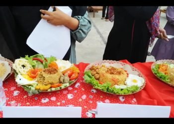 Generus PC LDII Amuntai Tengah Dibekali Kreasi Masak Nasgor