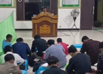 Generus Antusias Ikuti Pengajian Akhir Tahun di PC LDII Amuntai Tengah