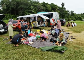 Tingkatkan Kerukunan PAC LDII Sungai Karias Helat Wisata Keluarga