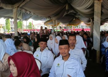 Hadiri Peringatan Harjad Kabupaten, LDII HSU Selalu Dukung Program Pembangunan