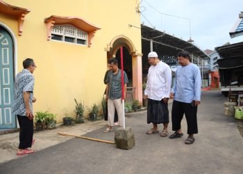 Momen Istiwa ‘Azam, Kiblat Masjid Baitul Mukhlisin Padang Panjang Dikalibrasi