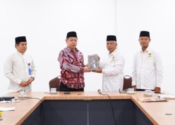 Audiensi ke Kanwil Kemenag Kalsel, Ketua DPW LDII Kalsel Sampaikan Hal Ini