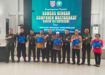 DPW LDII Kalsel Hadiri Komsos Korem 101/Antasari