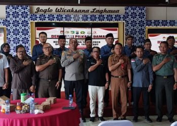 Ketua DPD LDII Tanah Laut Hadiri Deklarasi Pilkada Damai 2024 di Polres Tanah Laut