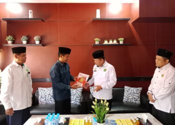 Perkuat Sinergitas, Ketua DPD LDII Tanah Laut Jalin Silaturahim dengan Kepala Kankemenag yang Baru