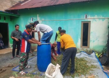 Beri Pelatihan Pakan Ternak dari Limbah Sawit, Ketua LDII Tala: Saatnya Beternak Jadi Mudah dan Untung