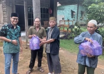 LDII Tala Bagikan Paket Sembako bagi Masyarakat Kurang Mampu, Begini Respon Warga