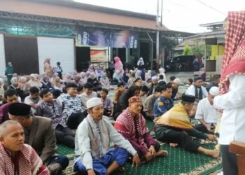 LDII HSU Gelar Salat Idul Adha 1446 H, Tebar 14 Hewan Kurban untuk Warga