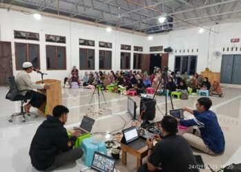 Perkuat Peran Wanita, DPD LDII Tanah Laut Gelar Pengajian Ibu-Ibu Secara Hybrid