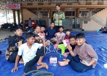 Anak-Anak LDII Tabalong Belajar Listrik, Kurangi Gadget
