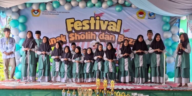 PC LDII Angsana Sukses Gelar Festival Anak Sholih dan Bazar Karakter Mandiri