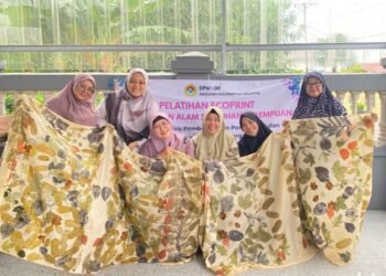 Pelatihan Ecoprint DPW LDII Kalsel Dorong Kreativitas dan Kemandirian Perempuan