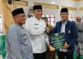 Safari Ramadan, Ketua DPD LDII Tanah Laut Terima Dana Hibah dari Bupati