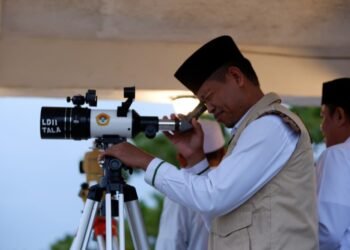 Bersama Mengamati Hilal, Ketua LDII Tala: Menjalin Silaturrahim dengan Pemerintah dan Ormas Islam