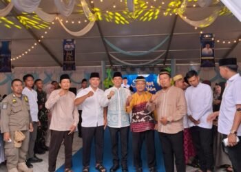 Pengurus DPD LDII Tanah Bumbu Hadiri Open House Bupati Andi Rudi Latif