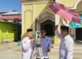 BPM Raudhatul Hidayah dan Kemenag HSU Ukur Ulang Arah Kiblat Masjid