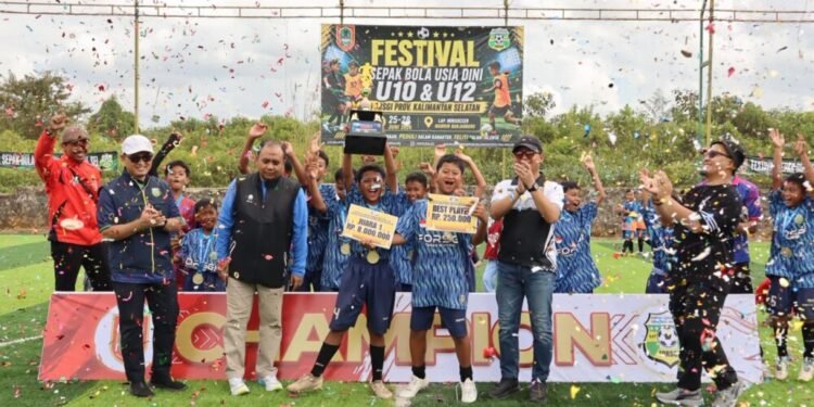 Cetak Bibit Unggul dan Alihkan Anak dari Gadget, Festival Sepakbola Forsgi Kalsel 2026 Sukses Digelar