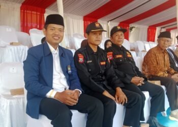 Sekretaris PC LDII Kintap Hadiri Upacara Penurunan Bendera HUT RI ke-81