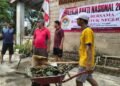 Sambut HUT ke-81 RI, LDII Kintap Gelar Kerja Bakti Nasional Serentak
