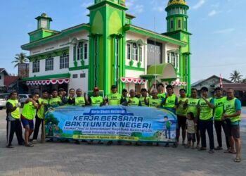 LDII Banjarmasin Gelar Kerja Bakti Nasional, Perkuat Kepedulian untuk Negeri